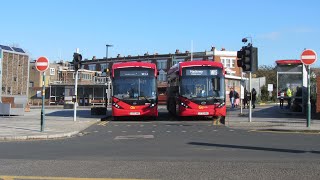 GoAhead Introduced Electric Buses On London Route W15 On 5th March 2022 [upl. by Finn429]