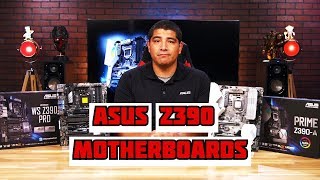 ASUS PRIME Z390A amp WS Z390 PRO Design amp feature overview [upl. by Ahsiya]