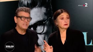 Catherine Ringer atomise en direct Marc Lavoine devant Delahousse [upl. by Earleen]