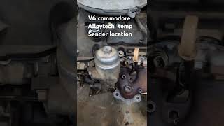 V6 commodore alloytech temp sender location [upl. by Serles]