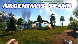 Best argentavis spawn locations on the Centre in ark survival ark dinosaurs survival gaming [upl. by Orling]