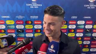 La llamada quotpeor entrevistaquot a James Rodríguez ¡Imperdible  Copa América 2024  AS México [upl. by Odnesor]