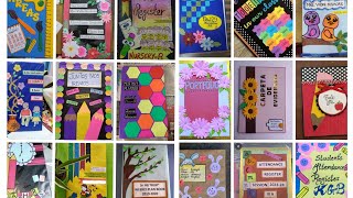 100 Easy and Inspiring Decoration Ideas for Your Attendance Register  Attendance Register Decorate [upl. by Sheree]