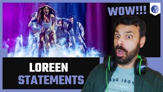 LOREEN 🇸🇪 “Statements”  Melodifestivalen 2017  REACTION  THIS I Wasn´t Expecting [upl. by Ludba]