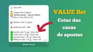 Encontre Facilmente as Melhores Apostas com o BetMines Value Bet Bot [upl. by Allebram674]