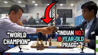 Praggnanandhaa Defeated WORLD CHESS CHAMPION Ding Liren [upl. by Morten]