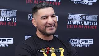 CHRIS ARREOLA ON HOW MIKEY GARCIA BEATS ERROL SPENCE quotHES JUST SMARTERquot [upl. by Atikram283]