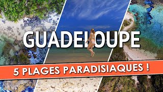 GUADELOUPE  5 PLAGES DE RÊVE SUR GRANDE TERRE [upl. by Emogene248]