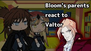 Blooms parents react to Bloom vs Valtor [upl. by Carlen421]