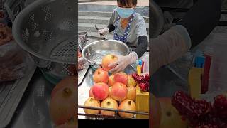 Healthy Fruit 100 Pomegranate Juice  Fruit Cutting Skills [upl. by Eustacia]