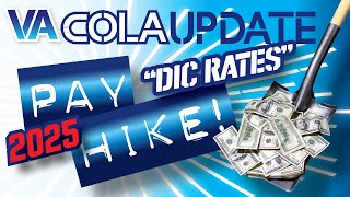 VA DIC Rates 2025  25 COLA Increase [upl. by Evol]