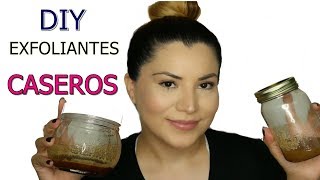 Como hacer un exfoliante para la caracuerpo casero homemade facebody scrub [upl. by Akerdna]