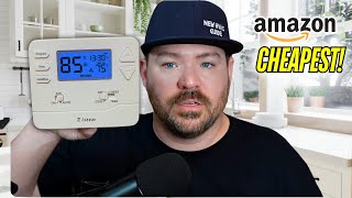 I Bought the CHEAPEST HVAC Thermostat on Amazon How BAD is it [upl. by Etnaud373]