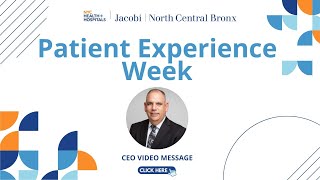 Celebrating Patient Experience Week [upl. by Jacky324]