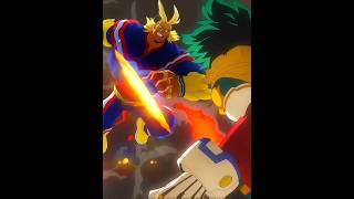 Deku vs Dark Might  MHA Youre Next myheroacademia edit amv mha bnha [upl. by Georgie]