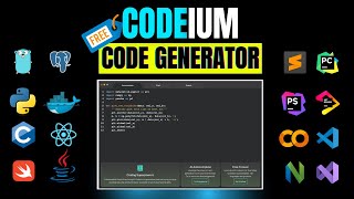 Codeium FREE amp POWERFUL AI Code Generator Installation amp Testing [upl. by Ahsiakal]