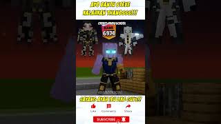 Ayo bantu Herobrine kalahkan rank Thanos jahat‼️😱 shorts shortvideo game funny minecraft [upl. by Enidaj520]