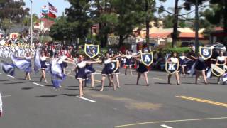 Oaks MS  Let the Flag of Freedom Wave  2010 Swallows Day Parade [upl. by Bergeman]