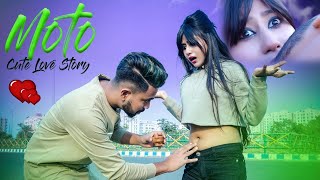 Moto  Hayre Meri Moto  New Hindi Song 2020  Romantic Love Story [upl. by Llenrub]