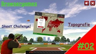 Schießen und Topografie  1001 Spielede  Skeet Challenge und Topografie  Browsergames  02 [upl. by Arria]