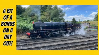 Severn Valley Railway  LOTS Of Steam Action Includes Western Class 52 Diesel [upl. by Ennaeed]