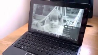 Dell Venue 11 pro battery life of 25 hrs with mobile keyboard and Windows 10 [upl. by Chaddie]