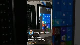 Review Aliexpress 122 Portable 2GB DDR3RAM 64GB EMMC Windows 10 Tablet With Detachable Keyboa [upl. by Nodaj939]