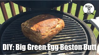 🔥 How to Set Up a Big Green Egg for a Low and Slow Boston Butt Cook [upl. by Josefa120]