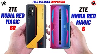 ZTE NUBIA RED MAGIC 6R VS ZTE NUBIA RED MAGIC 6  Full Detailed Comparison Which is best [upl. by Larry]