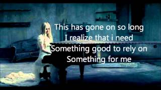 Together  Avril Lavigne karaoke instrumental [upl. by Lashond]