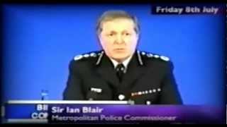 Four Miserable Bombers Sir Ian Blair London police commissioner on 77 July 7th 2005 [upl. by Pravit306]