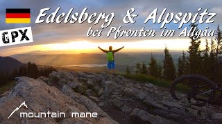 MTB Allgäu  EdelsbergampAlpspitz  Pfronten [upl. by Yelekalb]