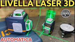 Livella laser autolivellante a 360 gradi 30 metri CM701 e CM720 Per piastrelle mensole e quadri [upl. by Elleira773]