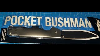 Cold Steel Pocket Bushman BD1 vs 4116 [upl. by Edalb]