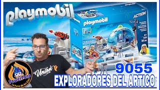 🐻‍❄️ PLAYMOBIL EXPLORADORES DEL ÁRTICO 9055 LABORATORIO IGLÚ del AÑO 2016🐻‍❄️ [upl. by Balbinder]