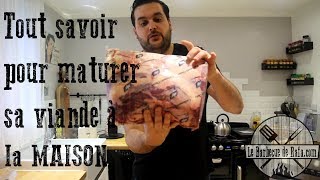 Tout savoir pour maturer sa viande à la maison  Part 1 [upl. by Akehsar]