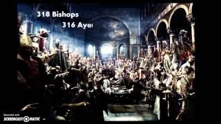 Council of Nicea in 3 12 minutes [upl. by Dallas]