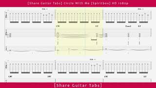 Share Guitar Tabs Circle With Me Spiritbox HD 1080p [upl. by Nyleda]