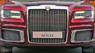 Aurus Senat 20192021 The Russian RollsRoyce [upl. by Brenner]