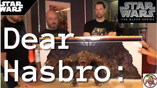 Dear Hasbro Why I cancelled my Haslab Rancor order [upl. by Ninos]