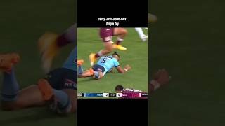 Josh AddoCarr every Stage of Origin Try rugbyfootball [upl. by Jere]