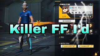 Killer FF id  Killer FF Real Id Killer FF Uid killerff [upl. by Witte]