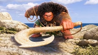 Moana  Youre Welcome  Mix with clips  Dwayne Johnson quotThe Rockquot amp LinManuel Miranda Rap [upl. by Ydnec]