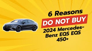 2024 MercedesBenz EQS 450  6 Reasons NOT to Buy 🚫⚡️ [upl. by Anasus]