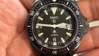 MWC Quartz PVD Military Divers Watch with Sapphire Crystal and 10 Year Battery Life [upl. by Annawak]