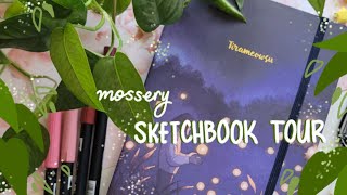 Mossery Sketchbook Tour ☆ March 2022 [upl. by Sachs]