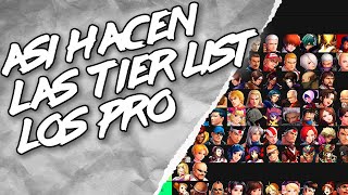 ASÍ HACEN LAS TIER LIST LOS PRO PLAYERS [upl. by Sarah76]