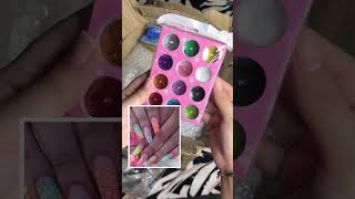 My new nail extensions kit 😍 follow for part 2 viralvideo ytshorts nails [upl. by Ardehs113]