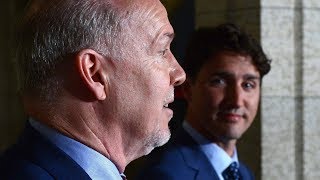 Trudeau and Horgan not focused on pipelines in first meeting [upl. by Peregrine207]