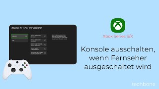 Konsole ausschalten wenn Fernseher ausgeschaltet wird Xbox Series SX [upl. by Gideon]